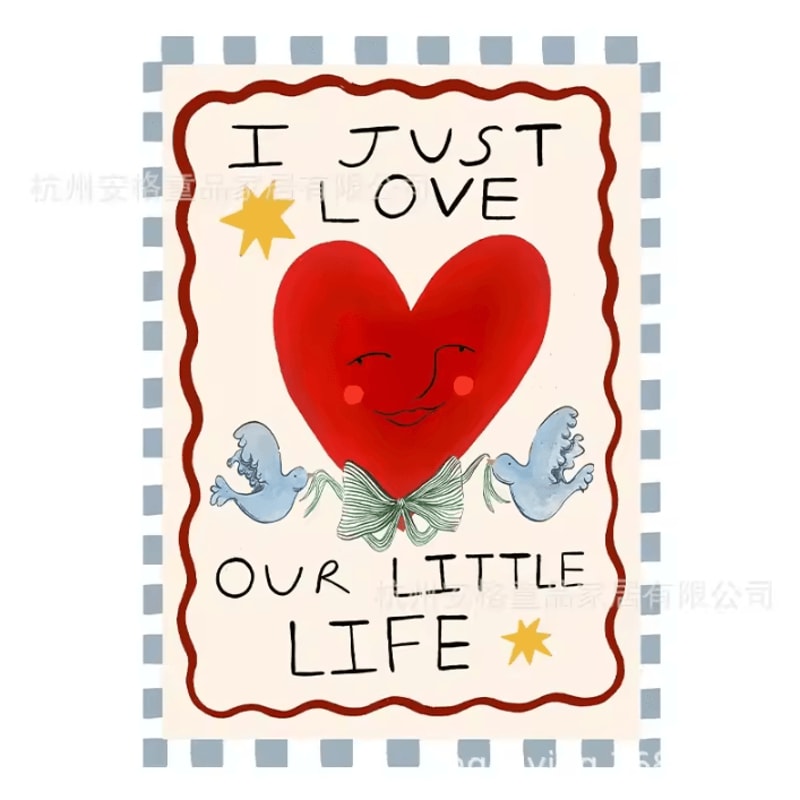 Nordic Minimalist Nursery Wall Art Poster Newborn Photography Backdrop Decor 6