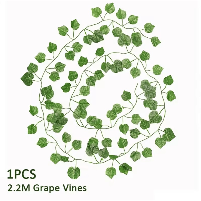 Lush Artificial Ivy Garland Realistic Hanging Green Vine Decor 5