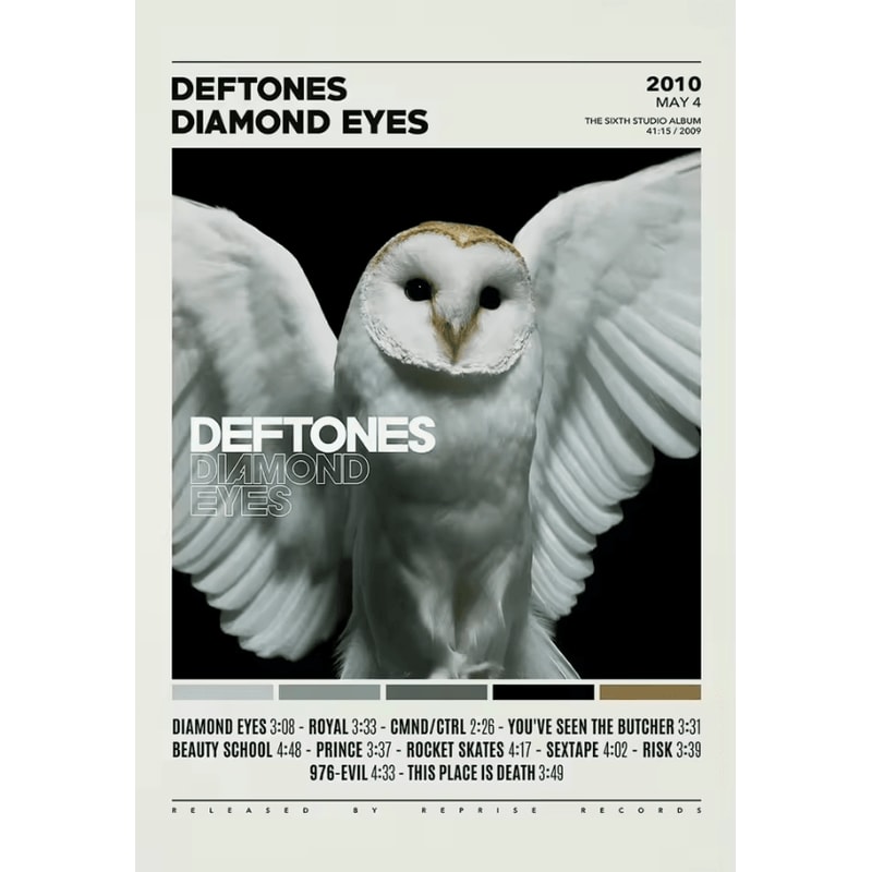 Deftones Album Cover Canvas Posters Around The Fur Saturday Night Wrist Wall Art 1
