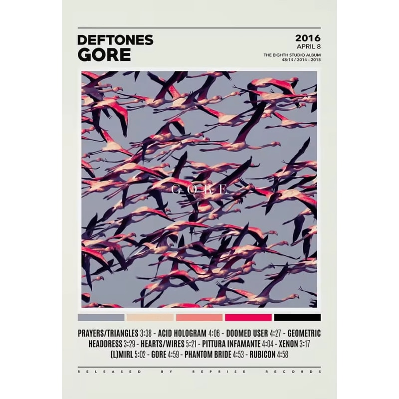 Deftones Album Cover Canvas Posters Around The Fur Saturday Night Wrist Wall Art 3