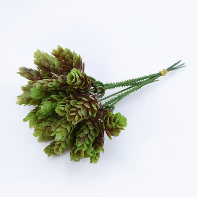 30Head Artificial Pineapple Grass DIY Floral Arrangement Decor Greenery 2