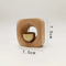 Magnetic Wooden Door Bell Chime Beech Wood Hanging Entry Decor 4