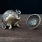 Elephant TripleLegged Incense Burner Metal Aromatherapy Decor Ornament 4