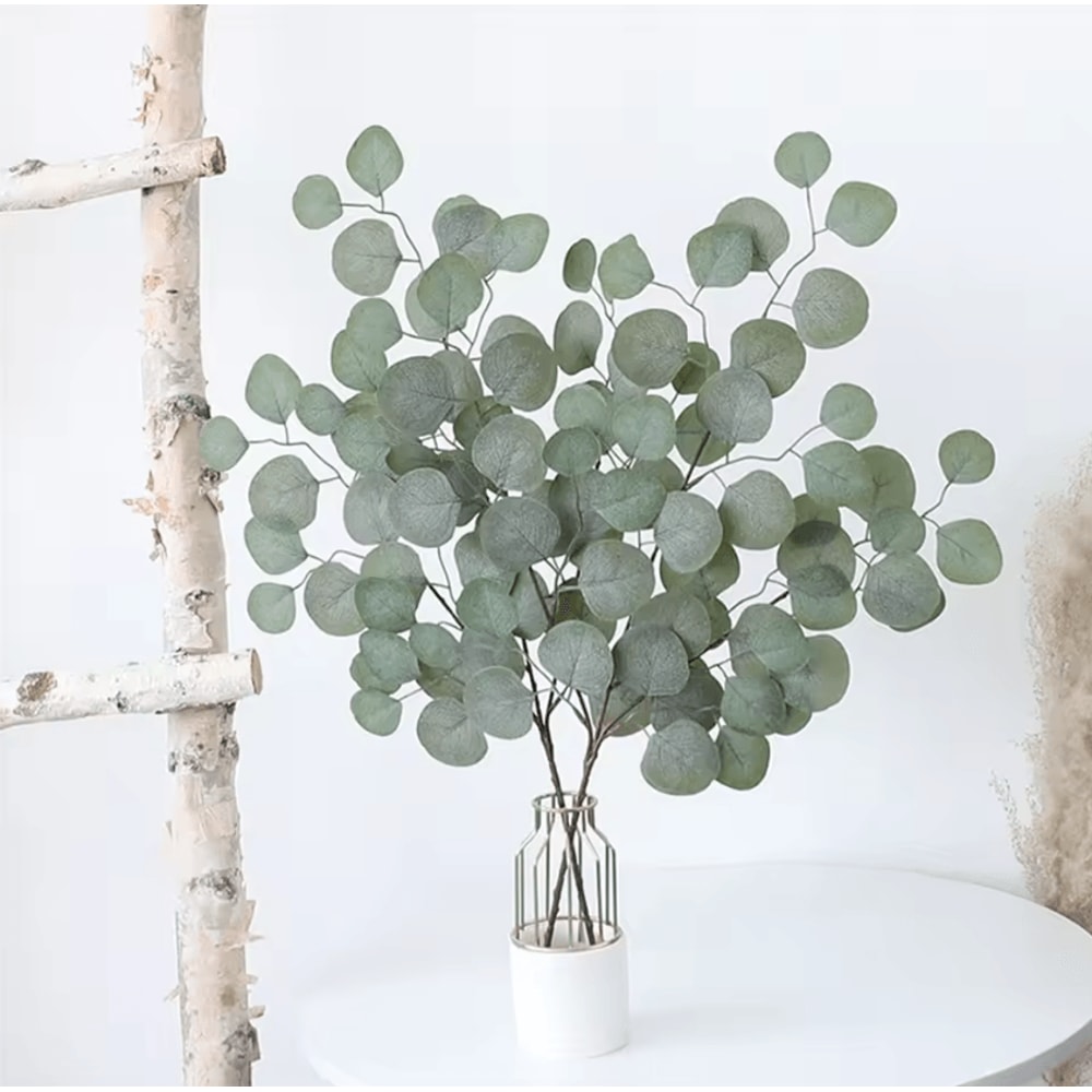 Artificial Eucalyptus Vine Garland Realistic Hanging Greenery Decor 1