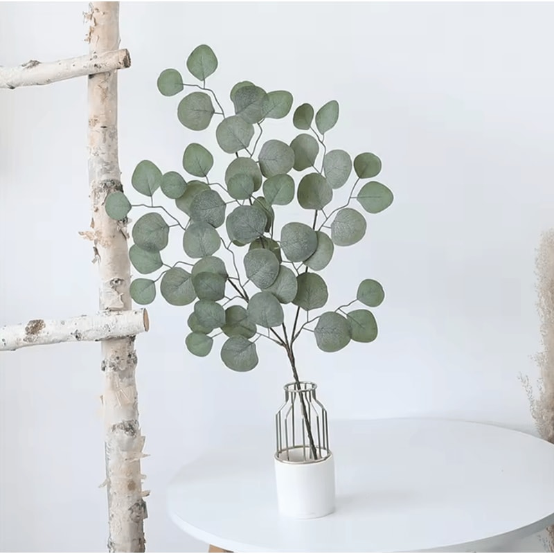 Artificial Eucalyptus Vine Garland Realistic Hanging Greenery Decor 3