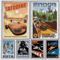 Galactic Propaganda Tatooine Canvas Poster Retro Space Movie Wall Art 0