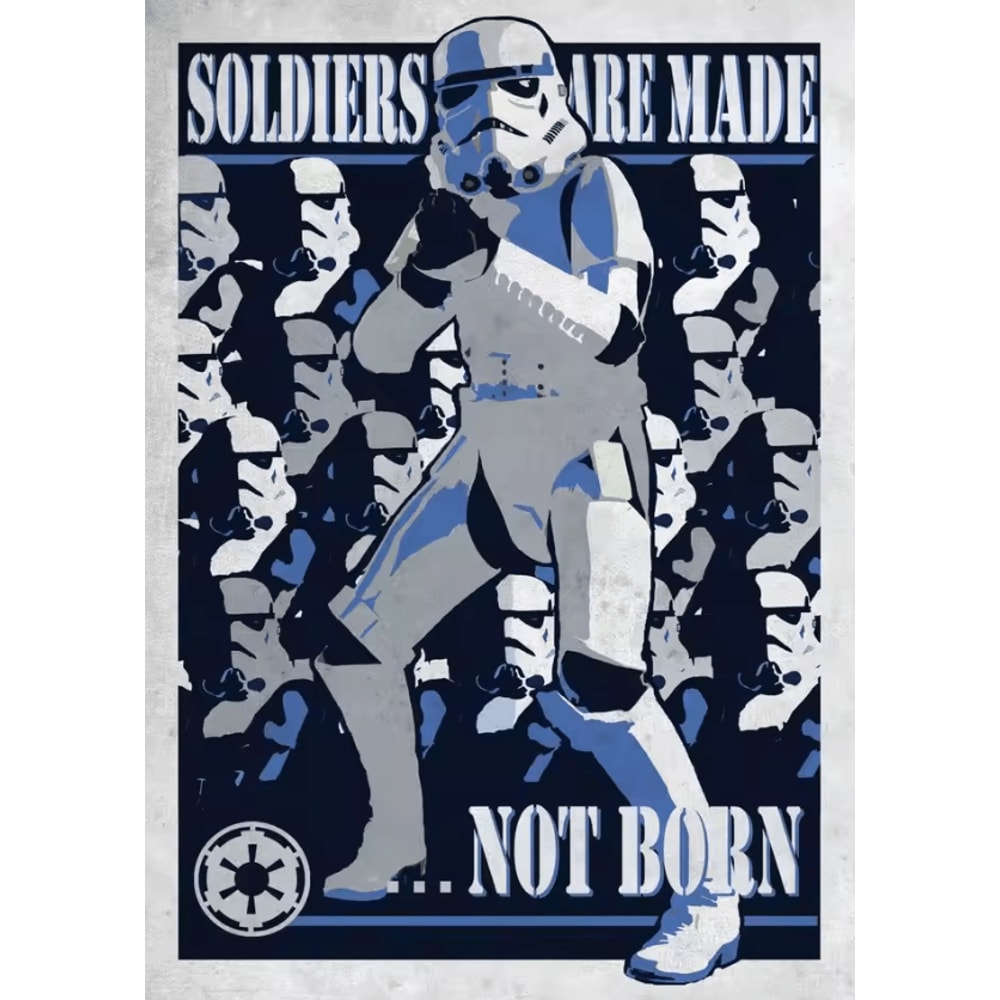 Galactic Propaganda Tatooine Canvas Poster Retro Space Movie Wall Art 9