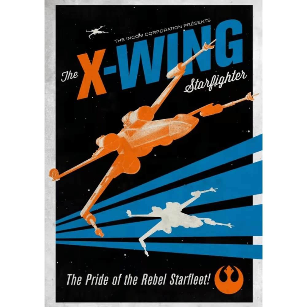 Galactic Propaganda Tatooine Canvas Poster Retro Space Movie Wall Art 10