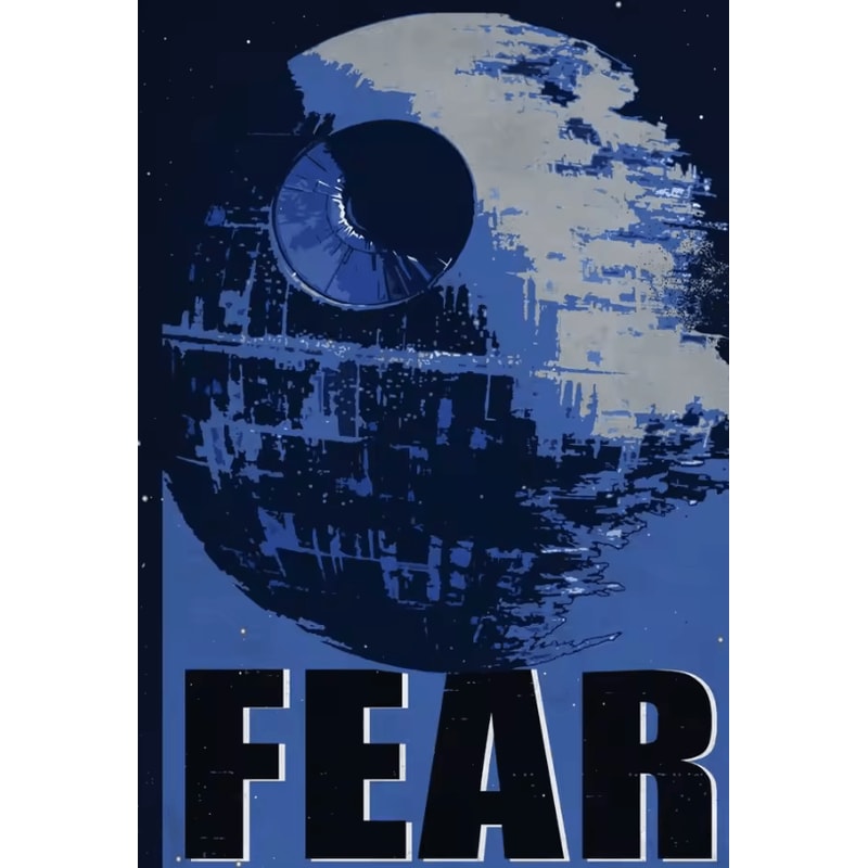 Galactic Propaganda Tatooine Canvas Poster Retro Space Movie Wall Art 4