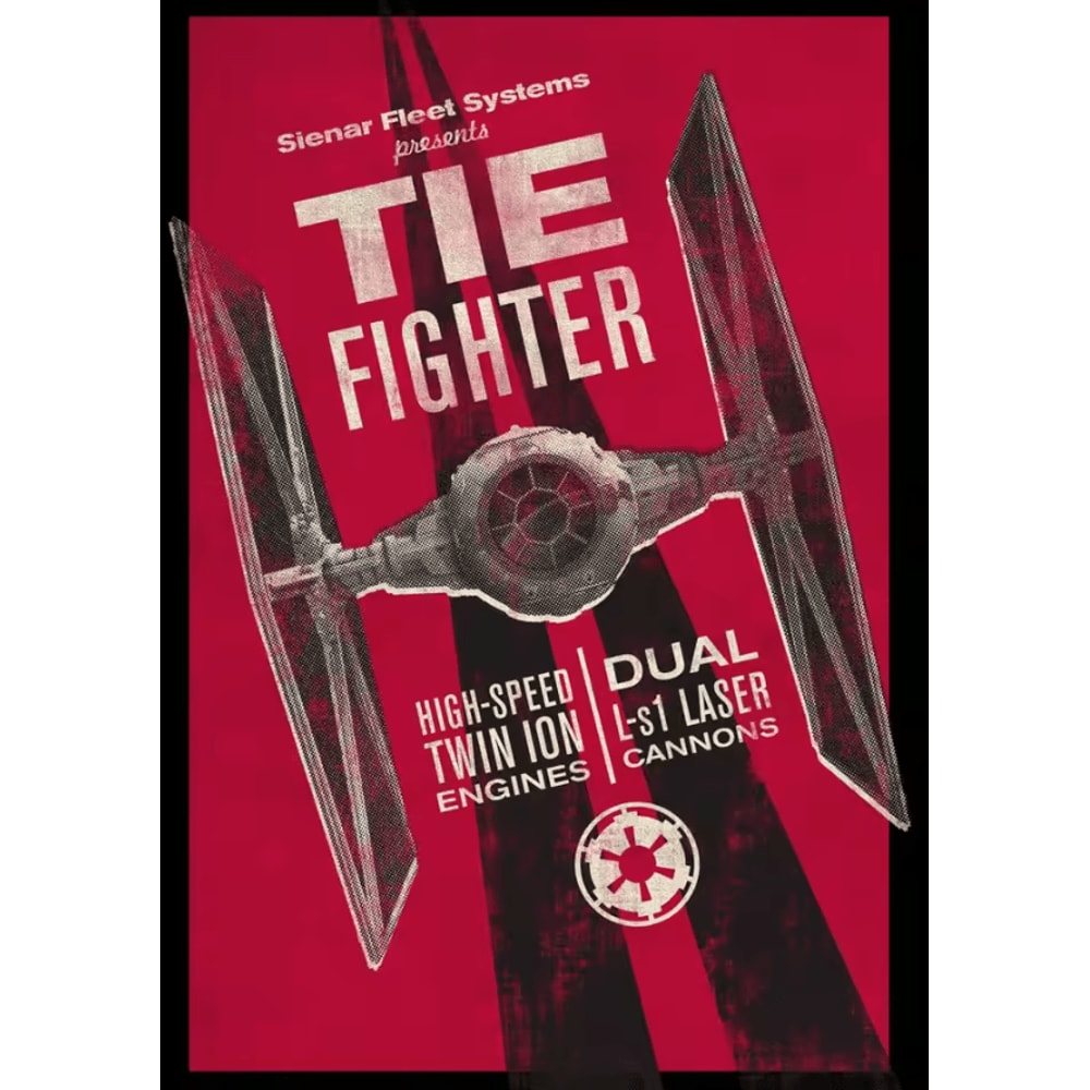 Galactic Propaganda Tatooine Canvas Poster Retro Space Movie Wall Art 5