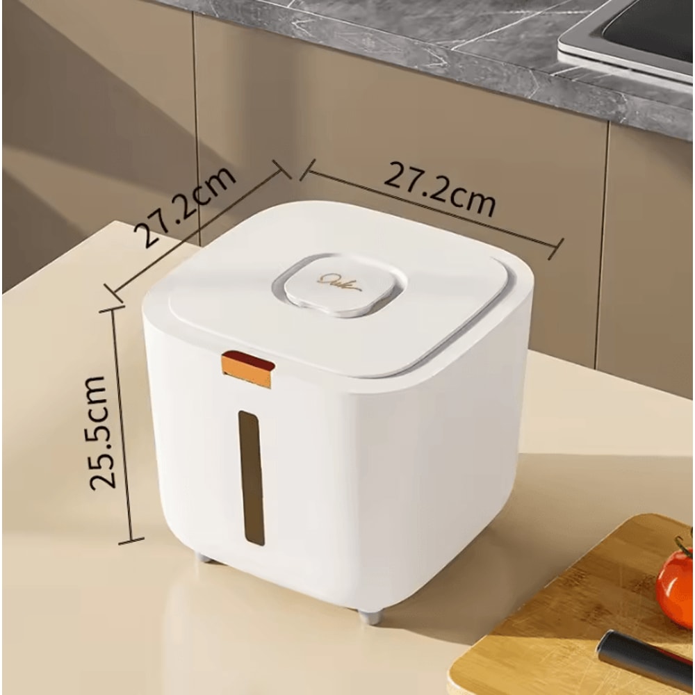 Airtight Rice Storage Container MoistureProof 510KG Kitchen Grain Bin 5