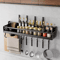 NoPunch Metal Kitchen Shelf Rack Large Capacity Drainage Utensil Organizer 0