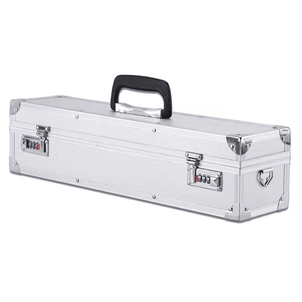 Aluminum Chef Knife Storage Case Lockable MultiFunction Knife Organizer 2