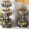 360 Rotating Kitchen Storage Rack Multifunction Spice Organizer Turntable 1