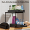 DoubleLayer PullOut Kitchen Storage Rack Under Sink Organizer With Hooks 1