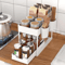DoubleLayer PullOut Kitchen Storage Rack Under Sink Organizer With Hooks 2
