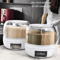 360 Rotating Grain Dispenser 6Grid Airtight Rice Storage Organizer 2