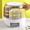 360 Rotating Grain Dispenser 6Grid Airtight Rice Storage Organizer 3