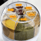 360 Rotating Grain Dispenser 6Grid Airtight Rice Storage Organizer 4