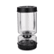 Glass Olive Pickle Strainer Jar Airtight Hourglass Flip Storage Container 4