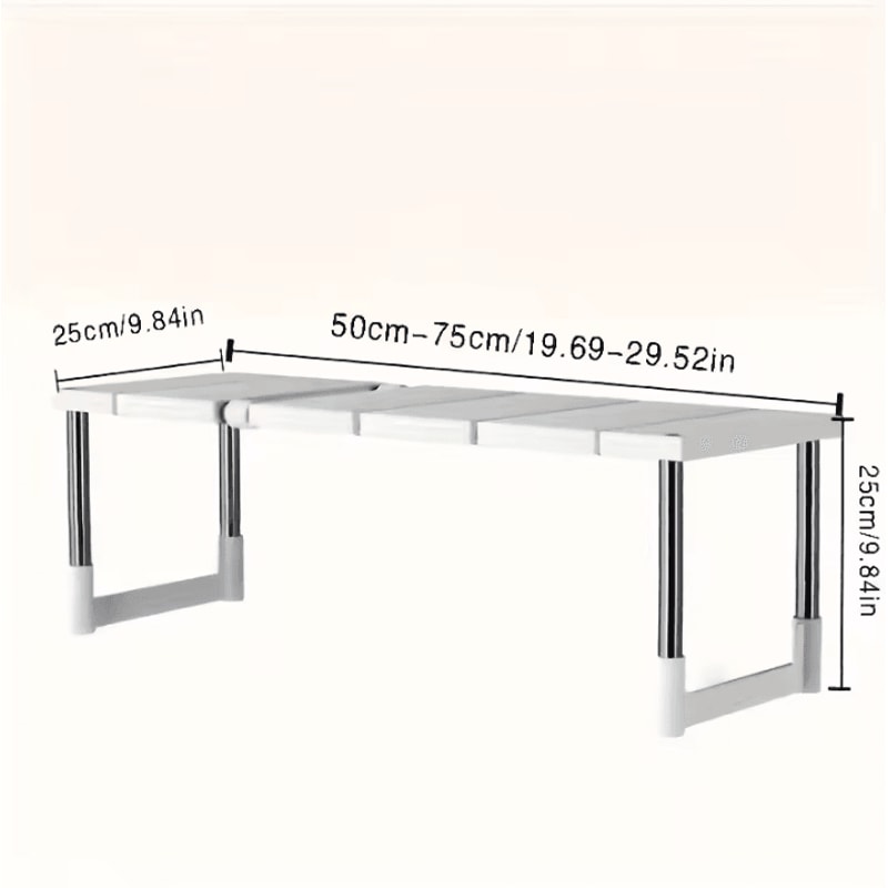 Adjustable MultiLayer Under Sink Storage Rack Expandable Cabinet Organizer 3