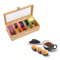 Bamboo Tea Bag Storage Box 5Compartment Portable Organizer 1
