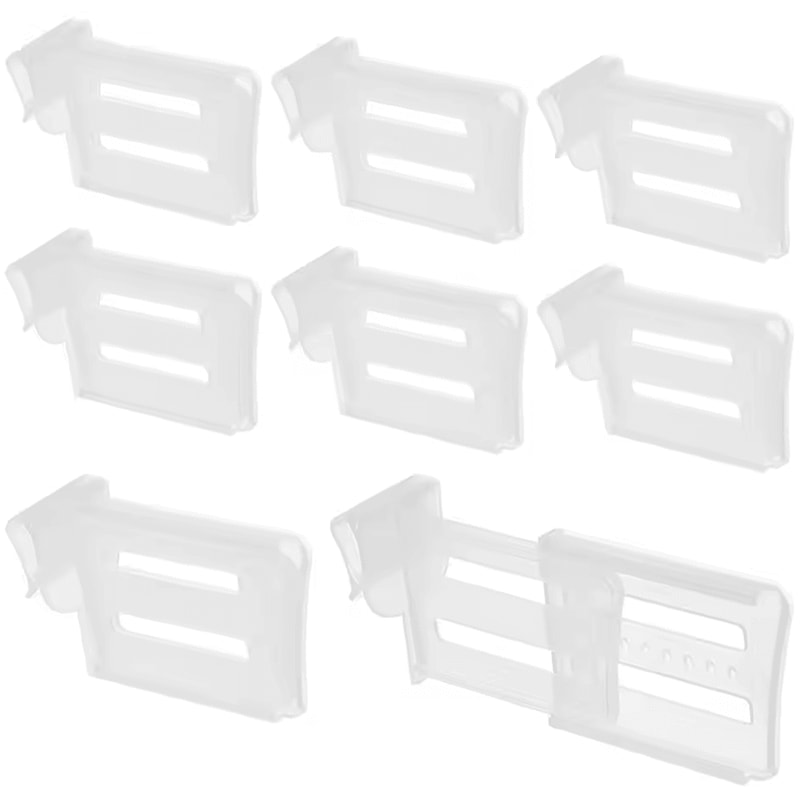 Expandable Fridge Door Divider Clips Adjustable Refrigerator Storage Organizer Set 48PCS 3
