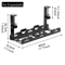 Telescopic Under Desk Cable Management Tray NoDrill Metal Wire Organizer Rack 1