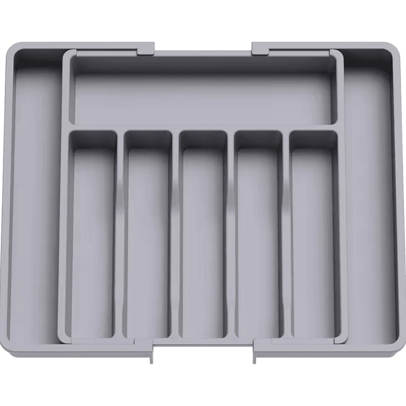 Expandable Cutlery Drawer Organizer Tray Adjustable Kitchen Silverware Utensil Holder 4