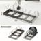 Expandable Stainless Steel Cookware Organizer Rack Adjustable Cabinet Storage For Pots Lids Cutti 3