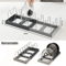 Expandable Stainless Steel Cookware Organizer Rack Adjustable Cabinet Storage For Pots Lids Cutti 3