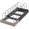 Expandable Stainless Steel Cookware Organizer Rack Adjustable Cabinet Storage For Pots Lids Cutti 4