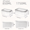 Fridge Food Storage Containers With Strainer Fresh Produce Saver Set For Fruits Vegetables Meat 3