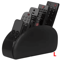 5Compartment PU Leather Remote Control Organizer Desktop Caddy For TV Office Home Essentials 8