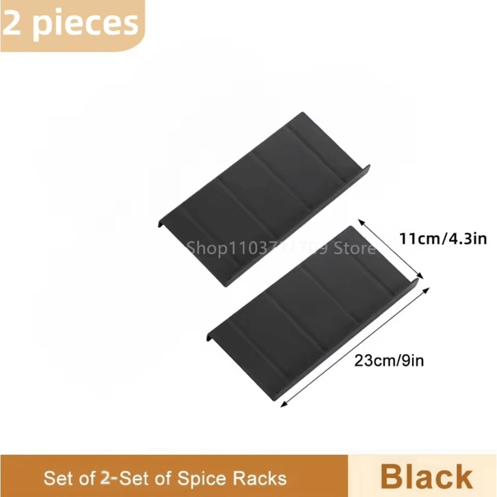 SpiceStack Adjustable 4 Layer Drawer Organizer 4 Layer Spice Drawer Organizer Adjustable Spice Rack 2