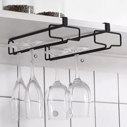 wineglide hanging wine glass rack hanging wine glass holder inverted glass rack stainless steel stemware organizer