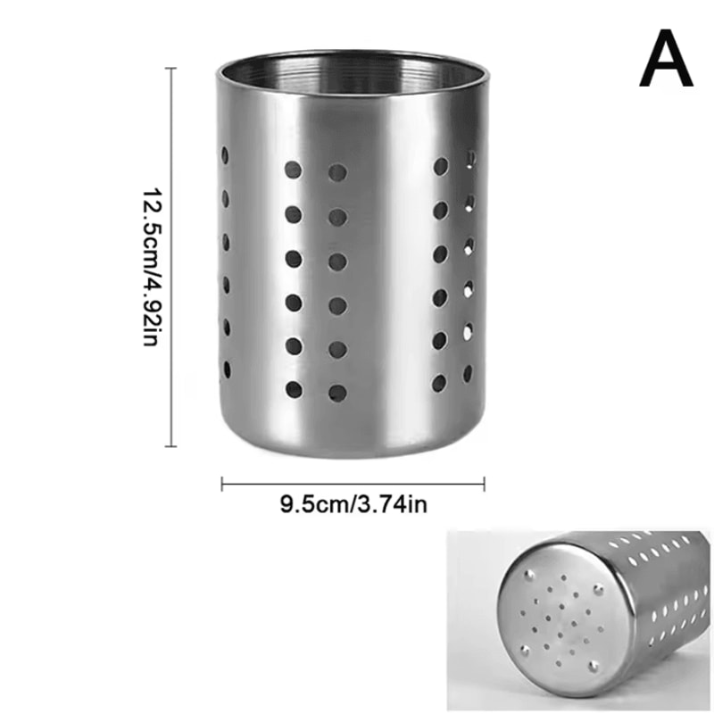 SteelDry Stainless Steel Cutlery Holder Stainless Steel Cutlery Holder Utensil Organizer Chopstick 2