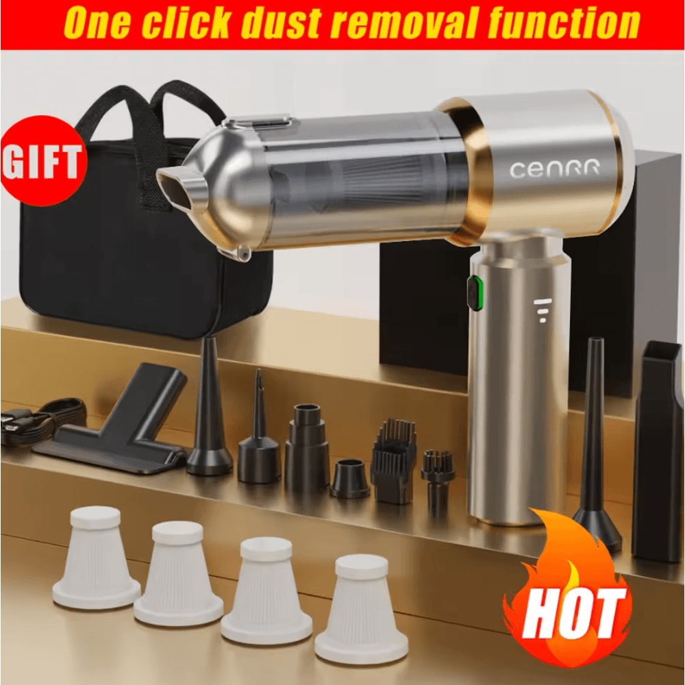 CENRR 9980000PA Cordless Car Vacuum Cleaner Cordless Car Vacuum Cleaner Portable Handheld Vacuum Cl 4