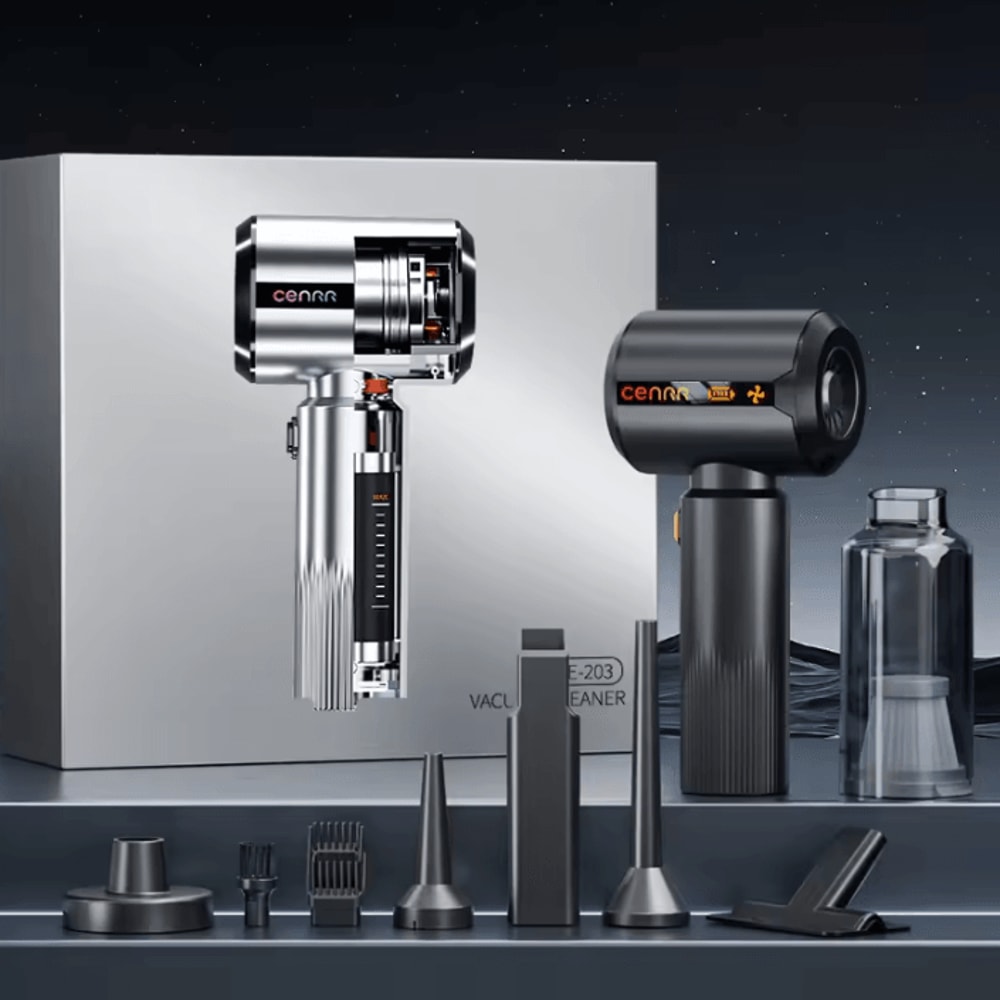 CENRR 7500mAh Cordless Car Vacuum Cleaner Cordless Car Vacuum Cleaner Portable Handheld Vacuum Clea 1