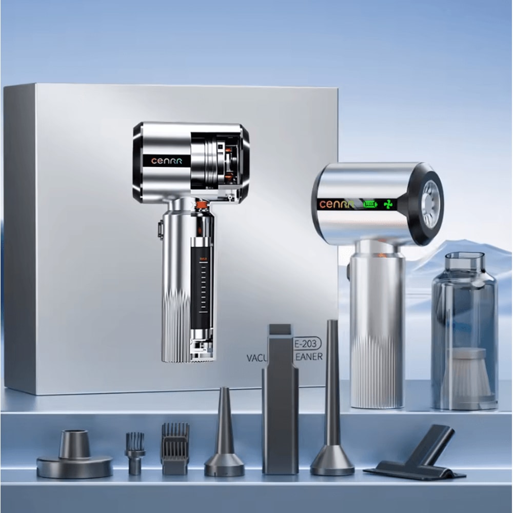 CENRR 7500mAh Cordless Car Vacuum Cleaner Cordless Car Vacuum Cleaner Portable Handheld Vacuum Clea 3