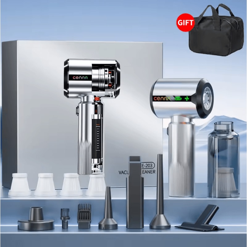 CENRR 7500mAh Cordless Car Vacuum Cleaner Cordless Car Vacuum Cleaner Portable Handheld Vacuum Clea 4