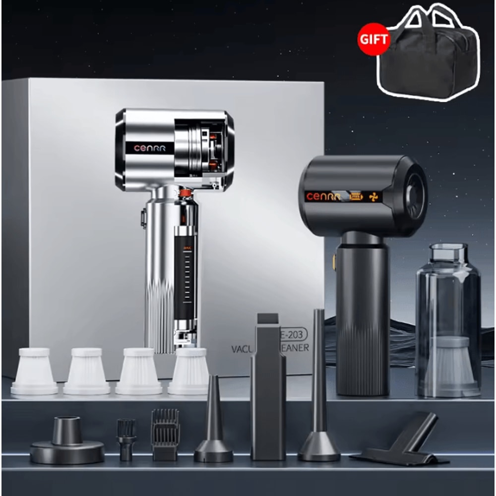 CENRR 7500mAh Cordless Car Vacuum Cleaner Cordless Car Vacuum Cleaner Portable Handheld Vacuum Clea 6