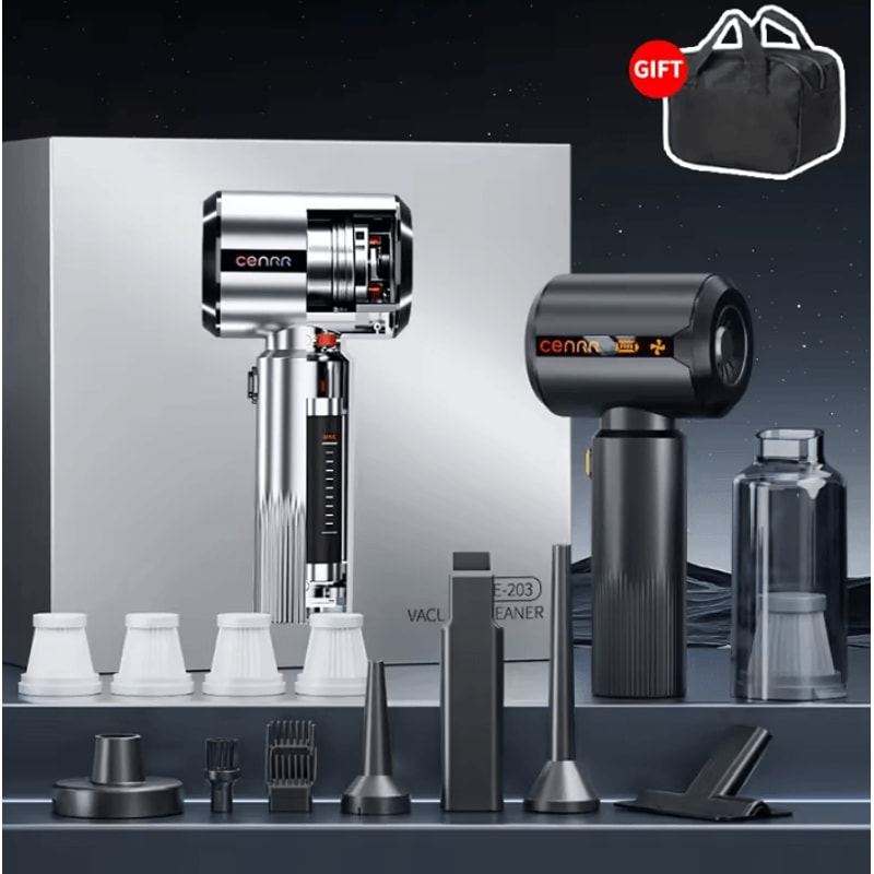 CENRR 7500mAh Cordless Car Vacuum Cleaner Cordless Car Vacuum Cleaner Portable Handheld Vacuum Clea 6