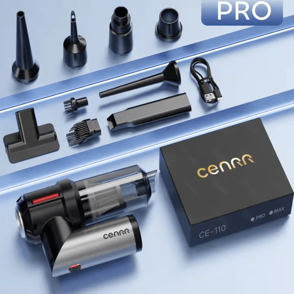 CENRR 998000PA Portable Cordless Car Vacuum Cleaner Cordless Car Vacuum Cleaner Portable Handheld V 1