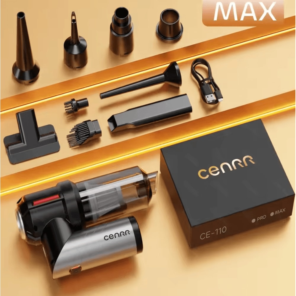 CENRR 998000PA Portable Cordless Car Vacuum Cleaner Cordless Car Vacuum Cleaner Portable Handheld V 4