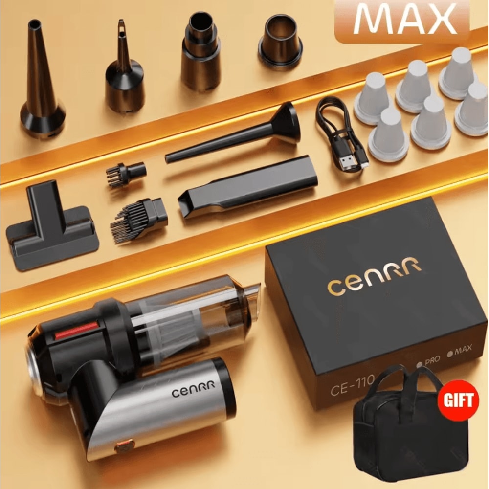 CENRR 998000PA Portable Cordless Car Vacuum Cleaner Cordless Car Vacuum Cleaner Portable Handheld V 6