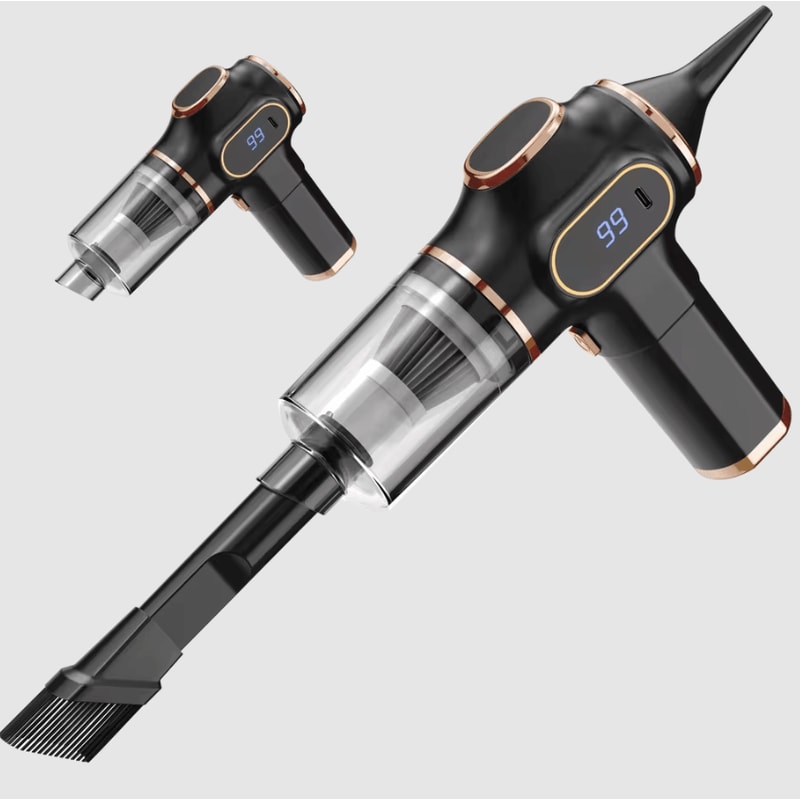 Ultra Compact HighPower Wireless Car Vacuum Cleaner Mini Handheld For Home Sofa Office 0