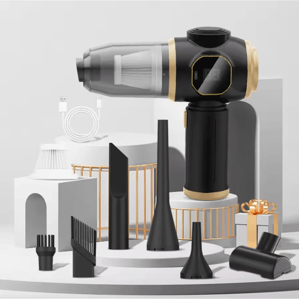 Ultra Compact HighPower Wireless Car Vacuum Cleaner Mini Handheld For Home Sofa Office 3