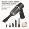 2in1 HighPower Car Blower Vacuum Portable Cordless Cleaner For Auto Home 0