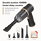 2in1 HighPower Car Blower Vacuum Portable Cordless Cleaner For Auto Home 0